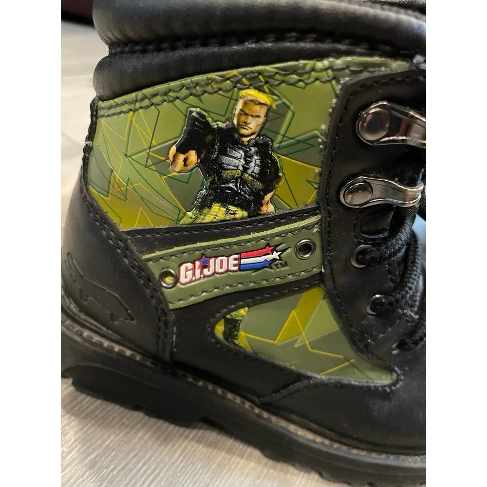 GI JO Little Boys Size  11.5 (US) Army Combat boots Collectible RARE
